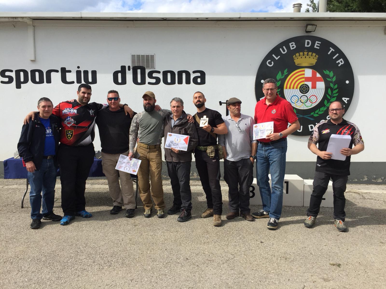 IGOR ERRASTI DESTACADO DEPORTISTA DE LA FEDERACION NAVARRA DE TIRO OLIMPICO PRIMER CLASIFICADO EN LA TIRADA DE RIFLE PRS ORGANIZDA POR EL CLUB DE TIRO OSONA.